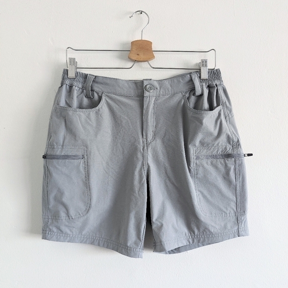 Willit Gray Cargo Hiking Shorts Size Medium - Picture 1 of 4